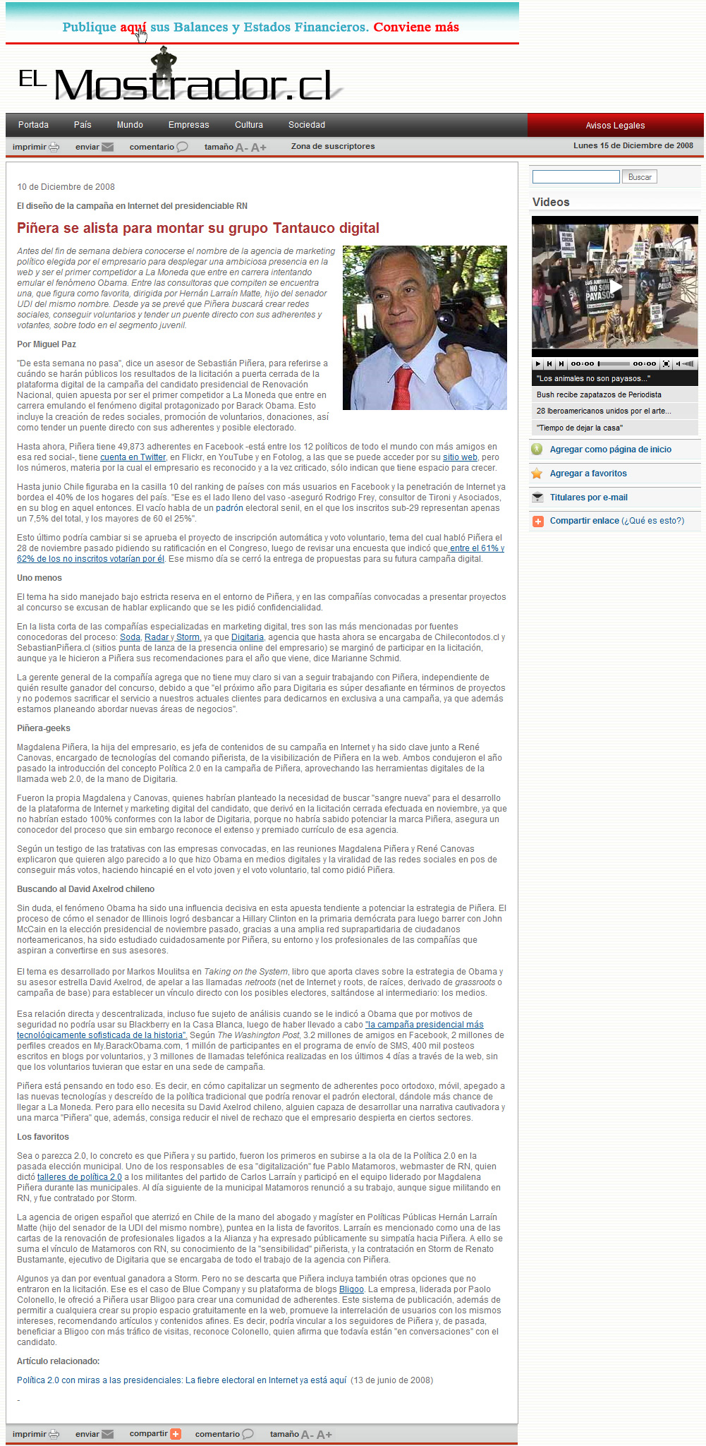 2008-12-10-radar-el-mostrador-pinera-se-alista-para-montar-su-grupo-tantauco-digital