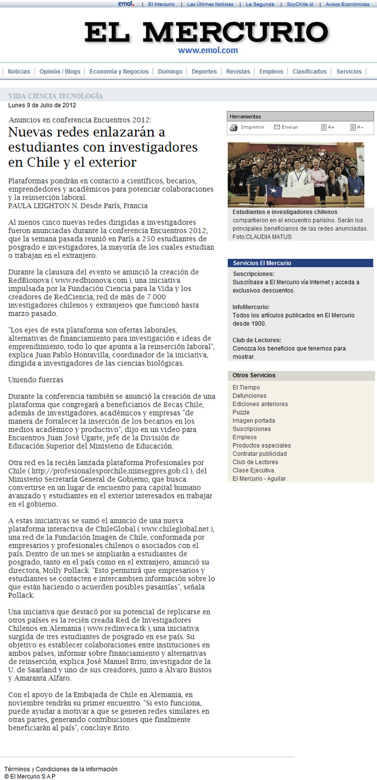 el-mercurio-redbionova-julio-2012